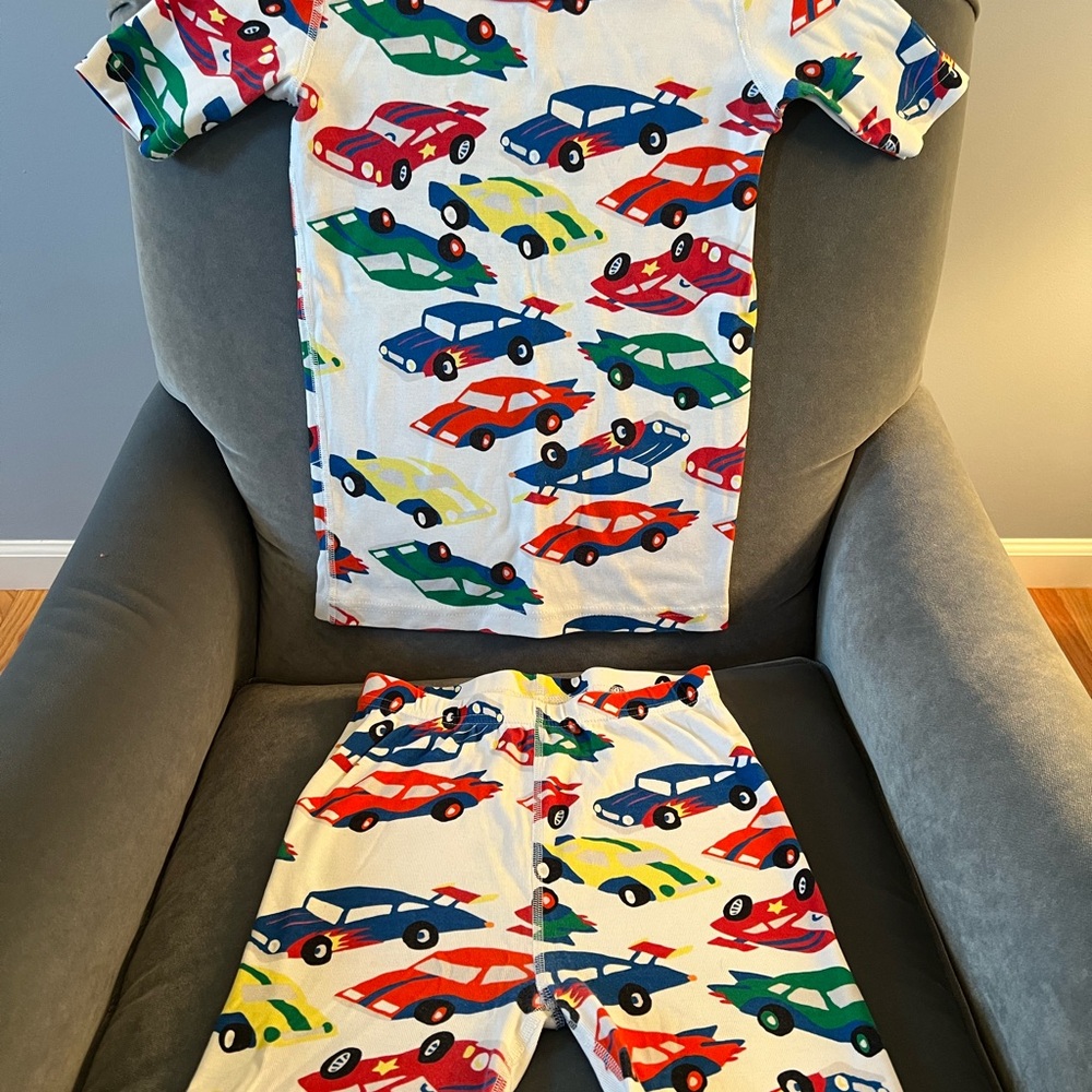 Hanna Andersson Car Print Pajama Set